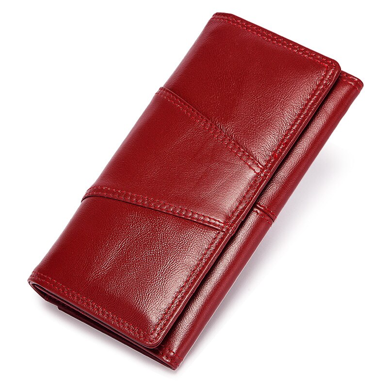 Patchwork Style Leather Wallet