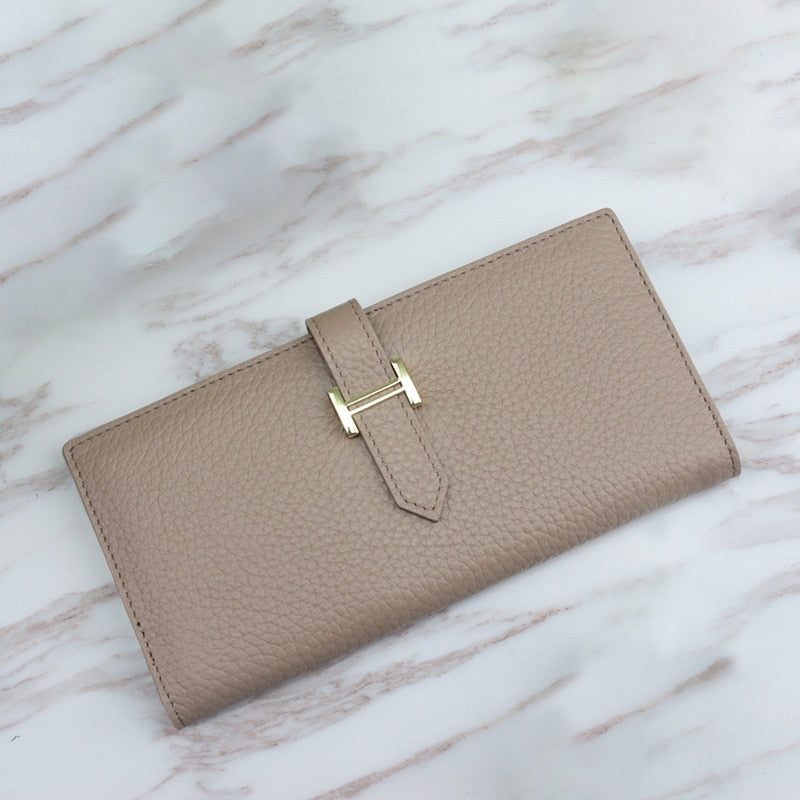 Solid Genuine Leather Wallet