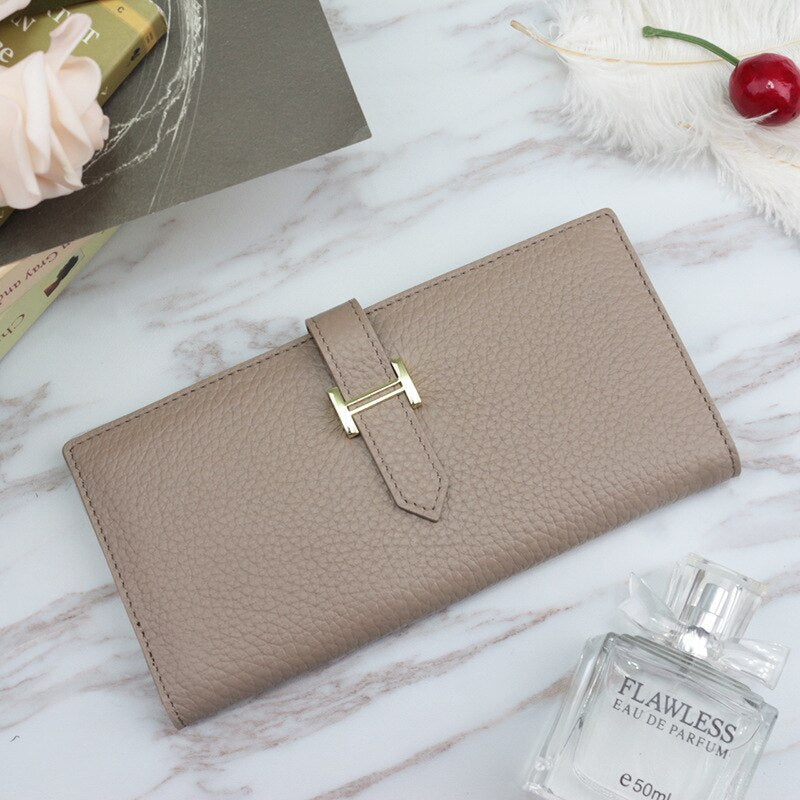 Solid Genuine Leather Wallet