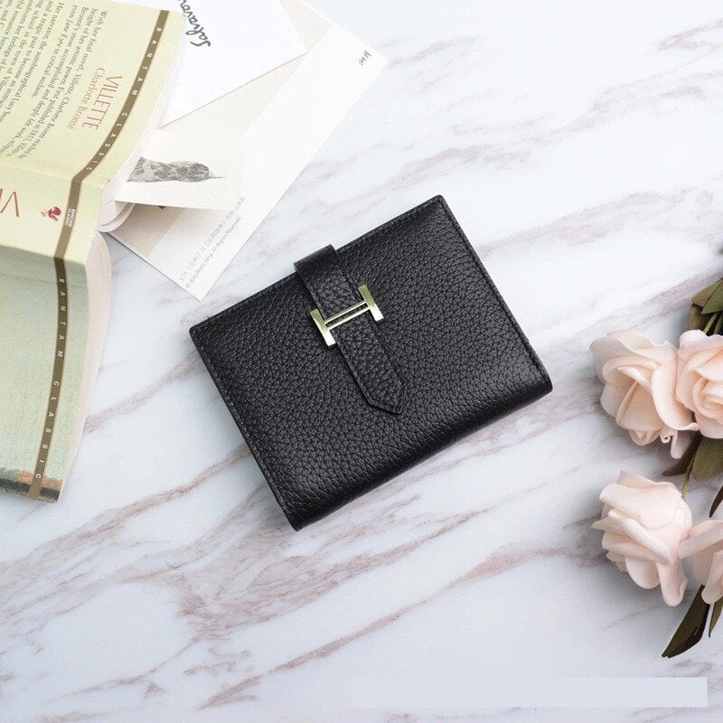 Solid Genuine Leather Wallet