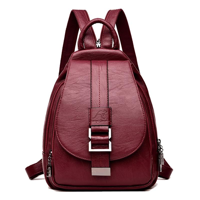 Leather Backpack for Women