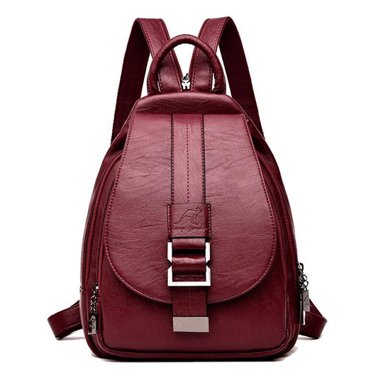Leather Backpack for Women