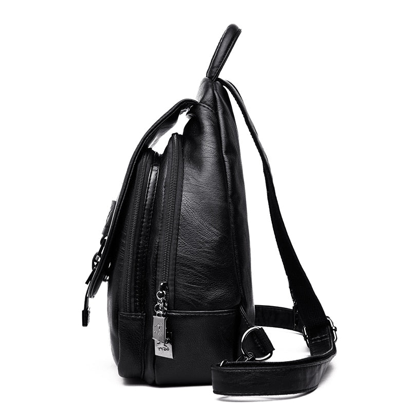 Leather Backpack for Women