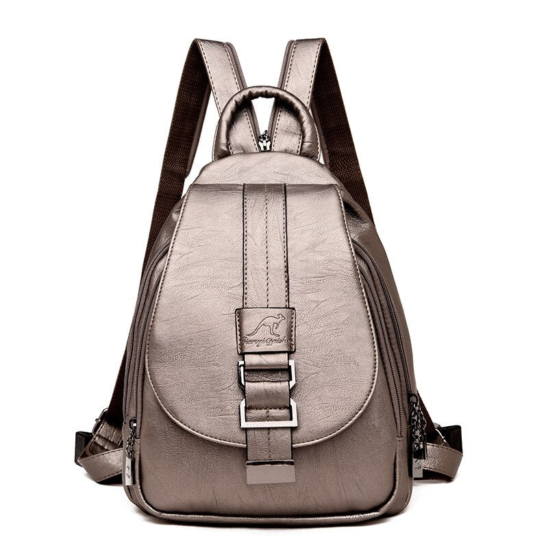 Leather Backpack for Women