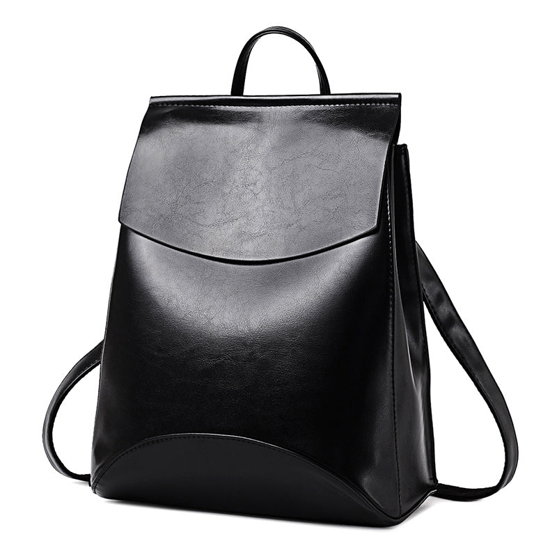 Laconic Style Eco-Leather Backpack