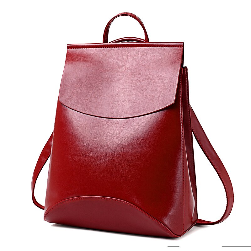 Laconic Style Eco-Leather Backpack