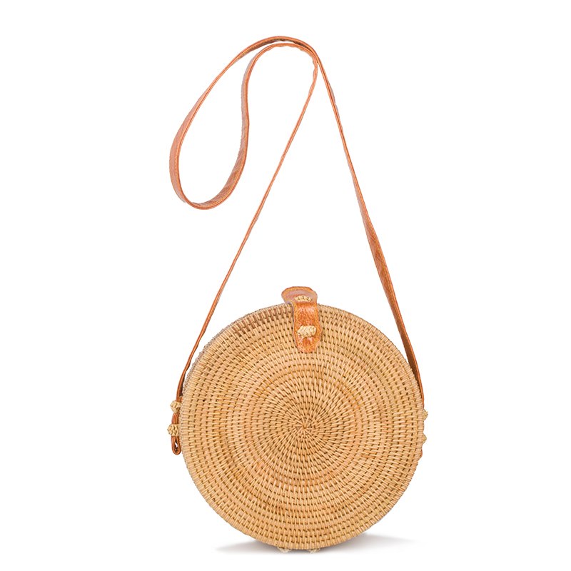 Bohemian Straw Shoulder Bag