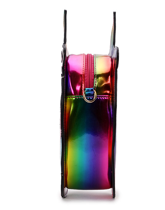 Sequined Unicorn Design Mini Crossbody Bag