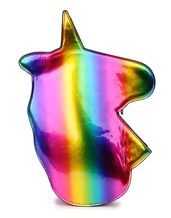 Sequined Unicorn Design Mini Crossbody Bag