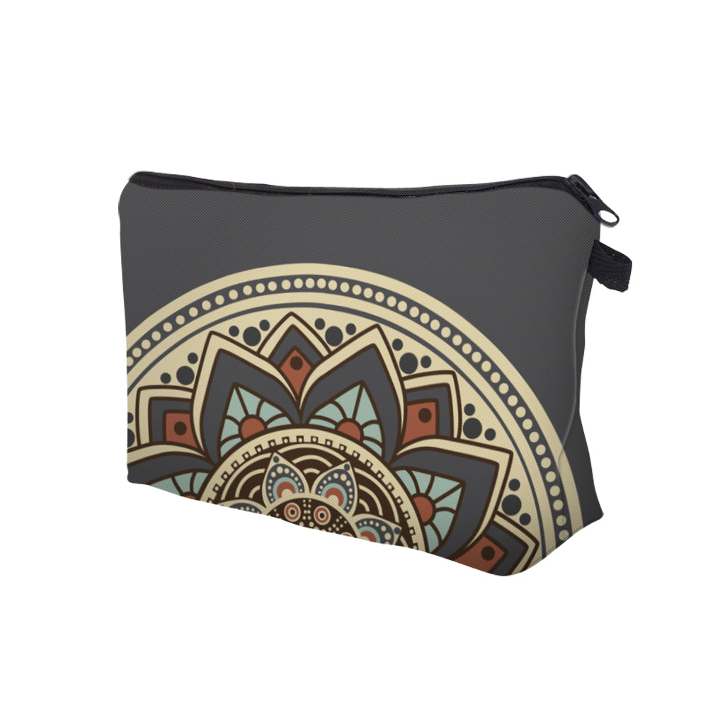 Vintage 3D Printed Cosmetic Bag