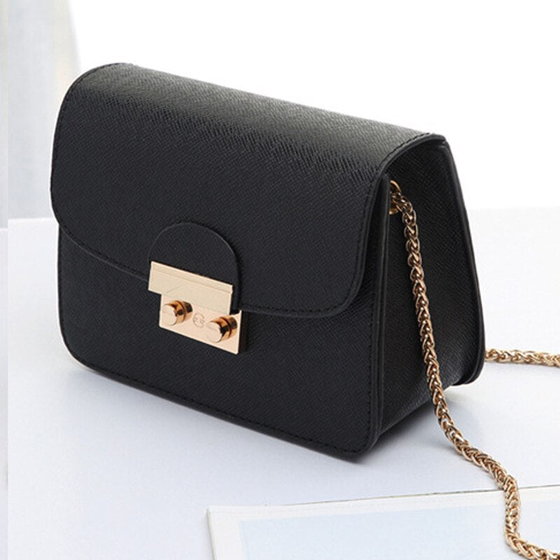 Classic Leather Shoulder Bag
