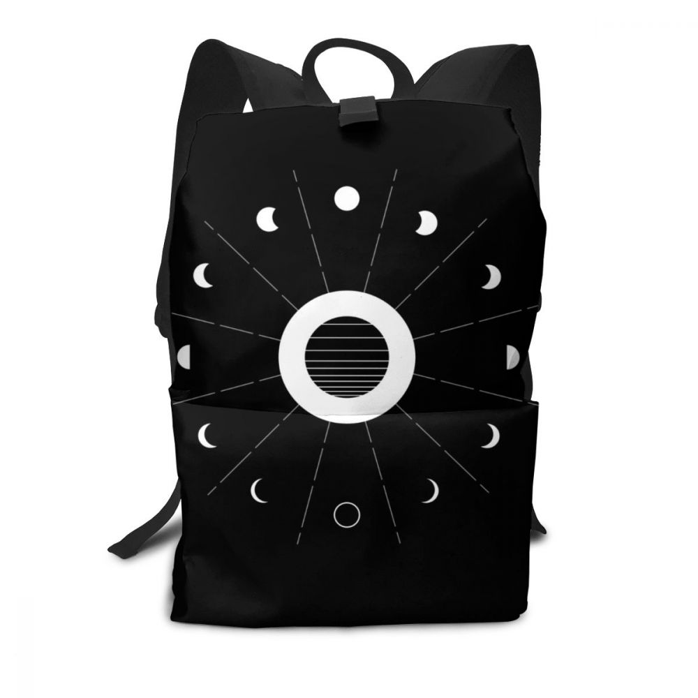 Half Moon Printed Backpack