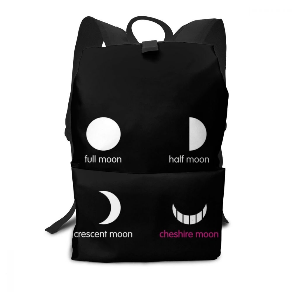 Half Moon Printed Backpack