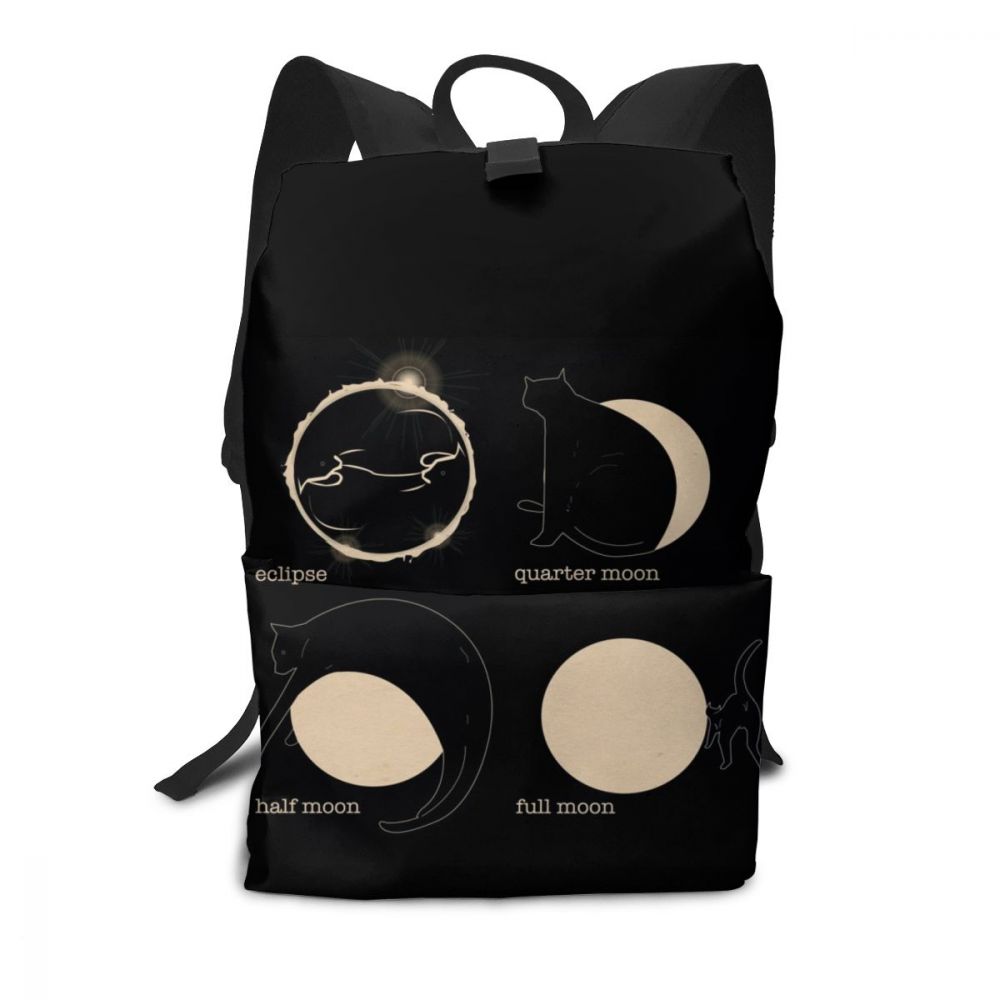 Half Moon Printed Backpack