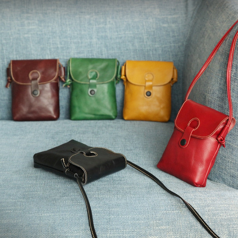 Leather Mini Crossbody Bag
