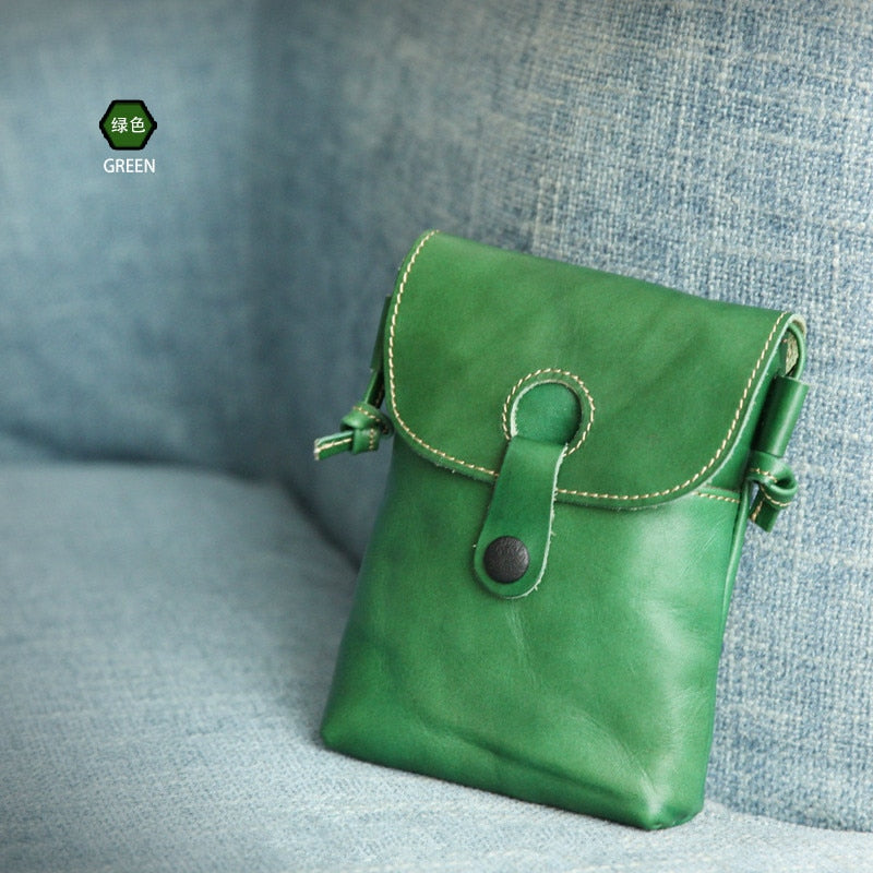 Leather Mini Crossbody Bag