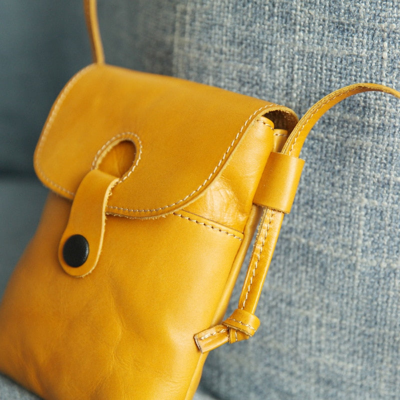 Leather Mini Crossbody Bag