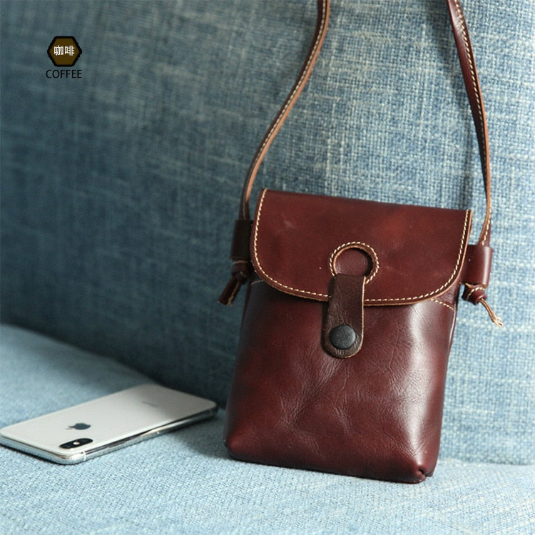 Leather Mini Crossbody Bag