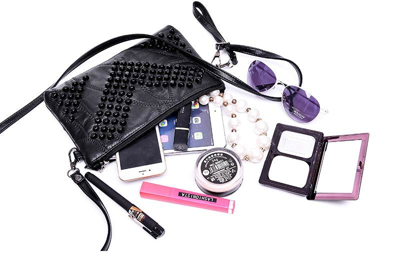 Genuine Leather Crossbody Bag