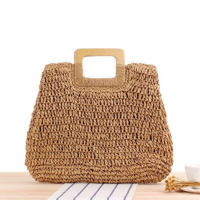 Vintage Styled Straw Bag