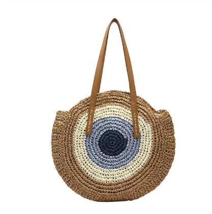 Vintage Styled Straw Bag