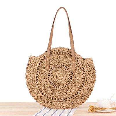 Vintage Styled Straw Bag