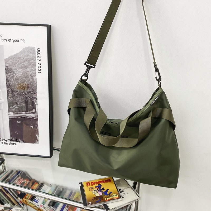 17/18 Large Military Nylon Tote - 2 Colors