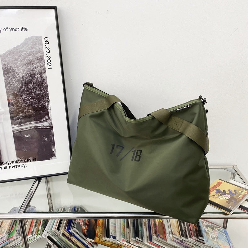 17/18 Large Military Nylon Tote - 2 Colors