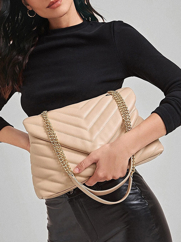 Chains Split-Joint Handbags Shoulder Bags