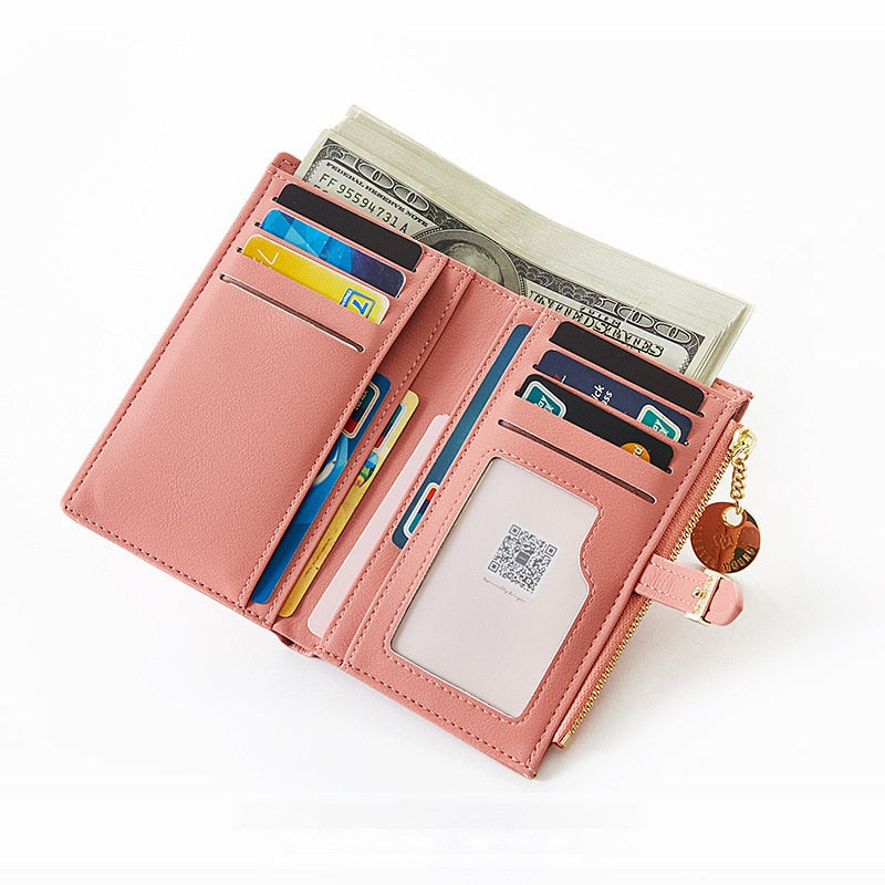 PU Leather Short Wallet