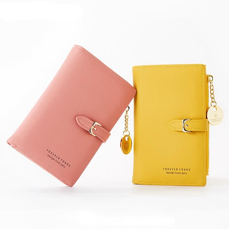 PU Leather Short Wallet