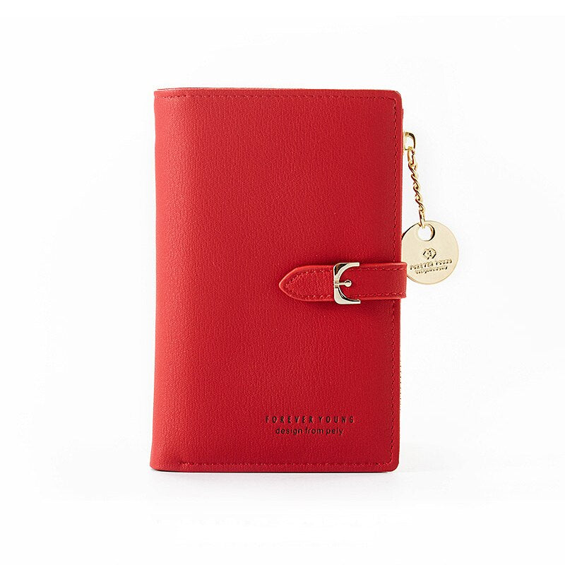 PU Leather Short Wallet