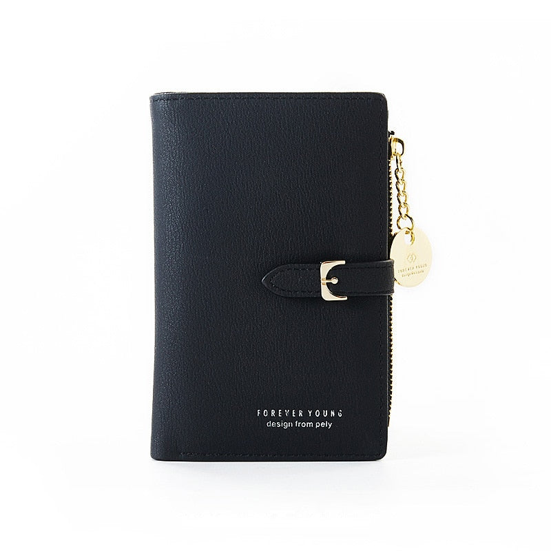 PU Leather Short Wallet