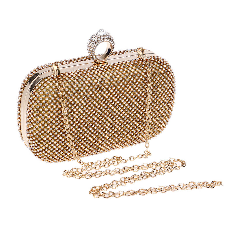 Elegant Sparkling Jeweled Evening Bag