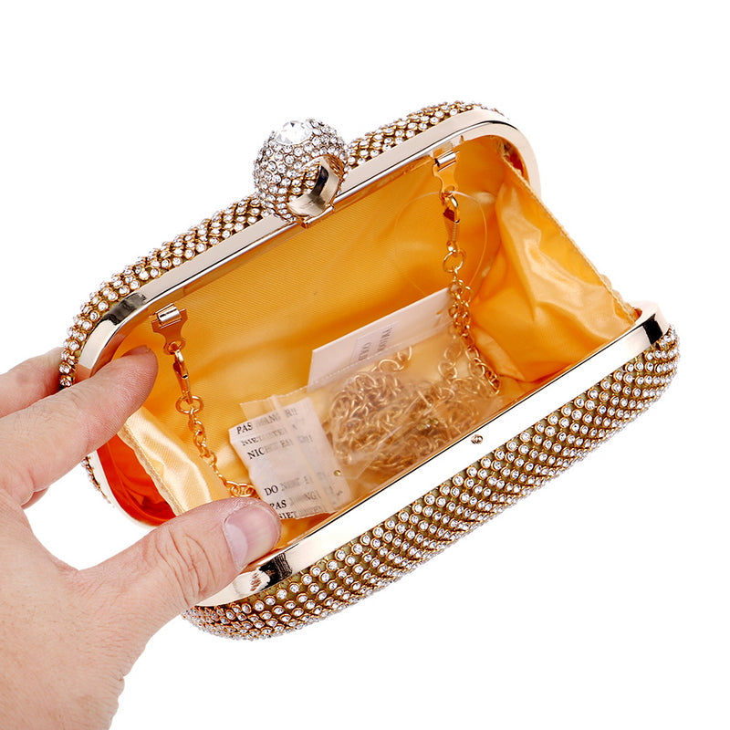 Elegant Sparkling Jeweled Evening Bag