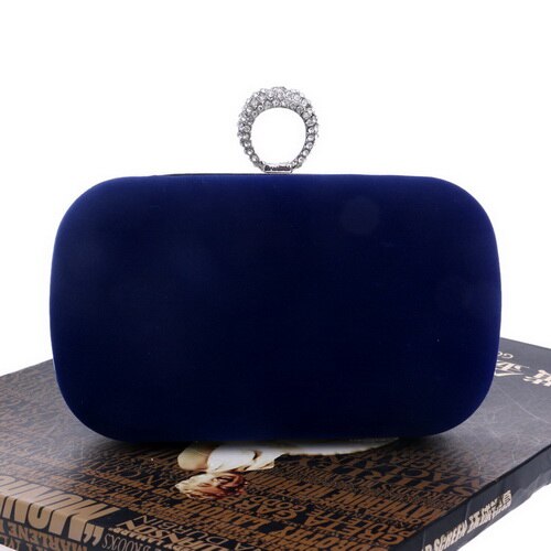 Luxury Vintage Rhinestone Clutch Bag