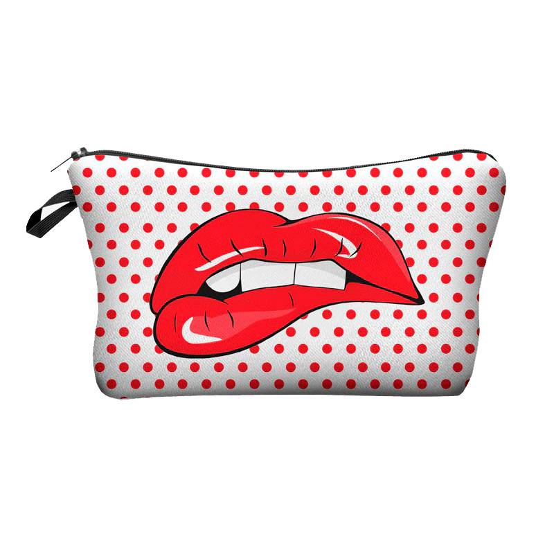 Printed Makeup Bag