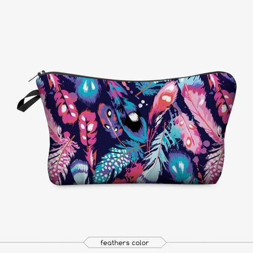 Printed Makeup Bag