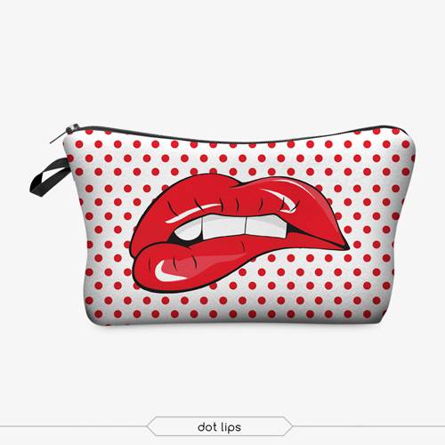 Printed Makeup Bag