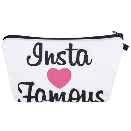 Printed Makeup Bag