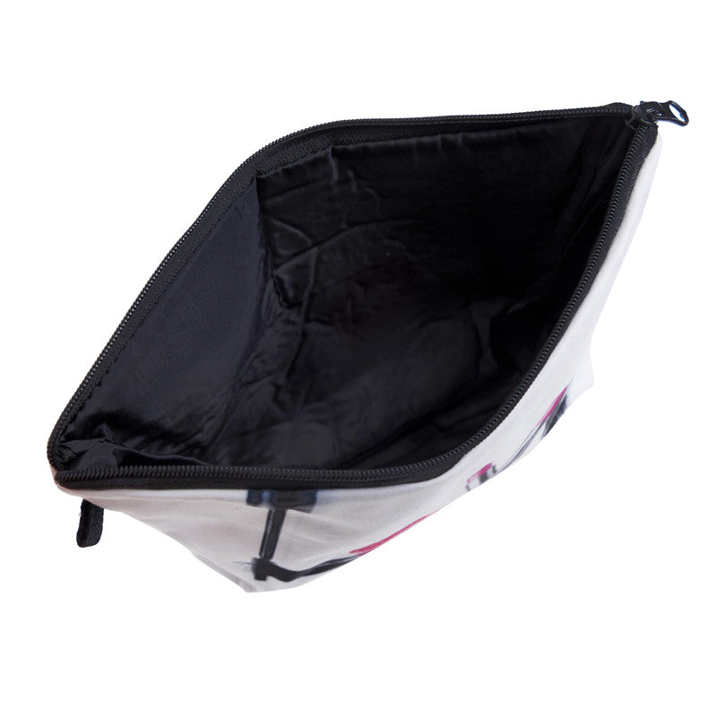 Fashion 3D Printed Cosmetic Bags