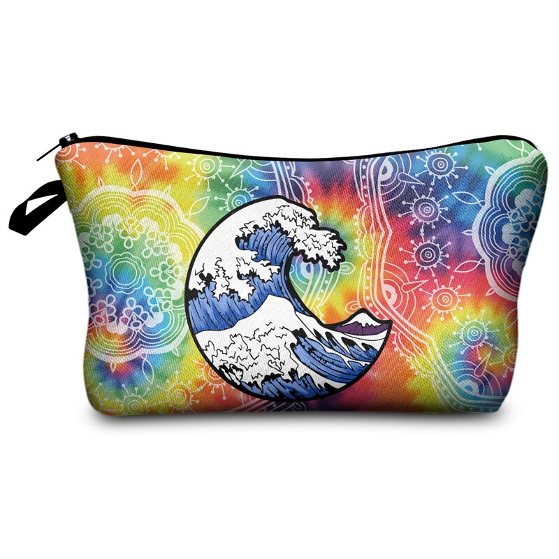 Fashion 3D Printed Cosmetic Bags