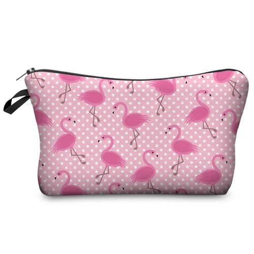 Fashion 3D Printed Cosmetic Bags