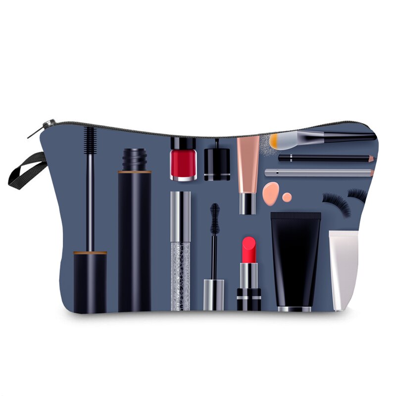 Fashion 3D Printed Cosmetic Bags