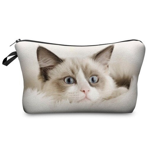 Fashion 3D Printed Cosmetic Bags