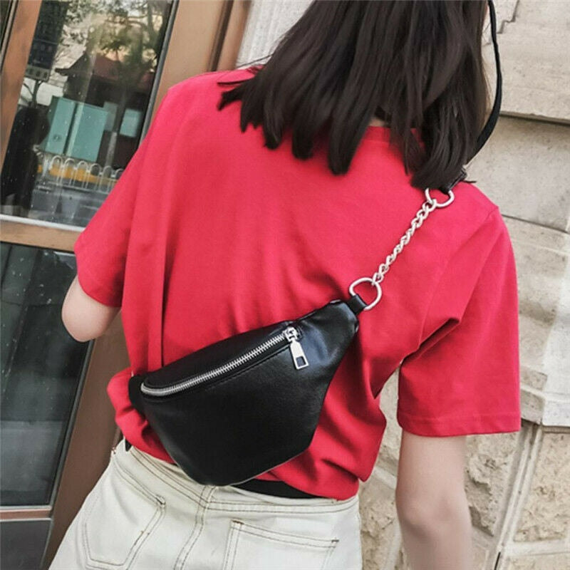 Fashion Waist Leather Bag