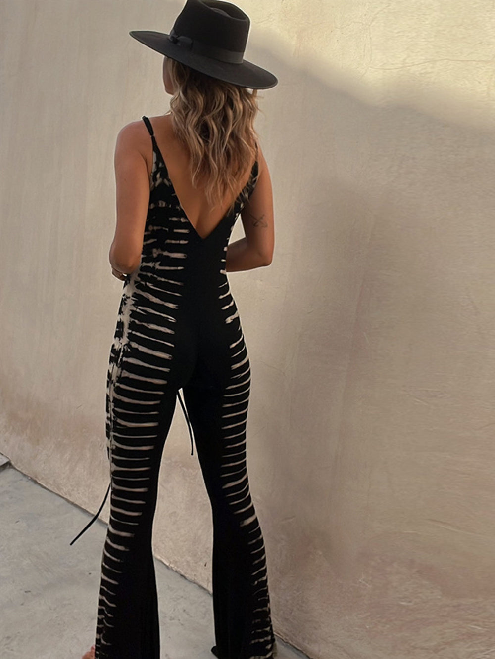 Suspender Slim Jumpsuit