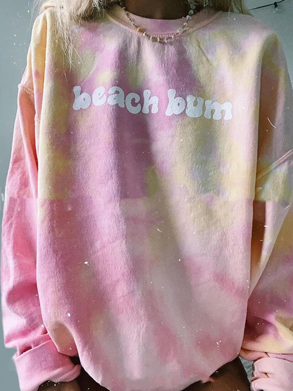 Fashion Pink Pullover Sweatshirts