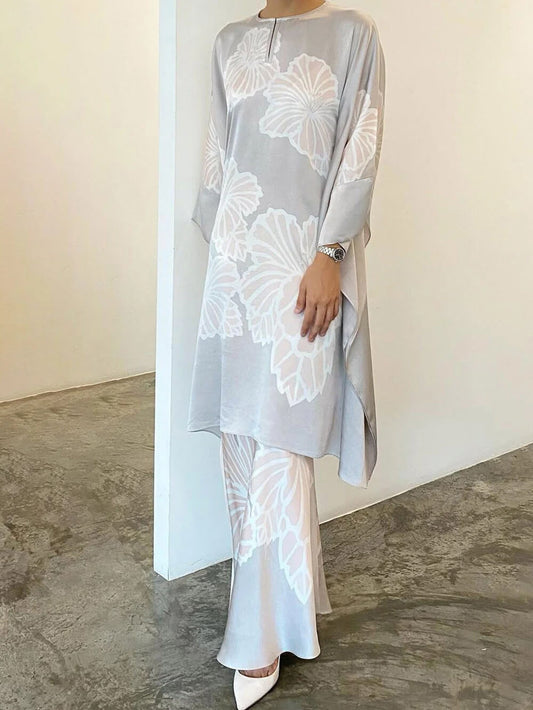 Elegant Floral Pant Set