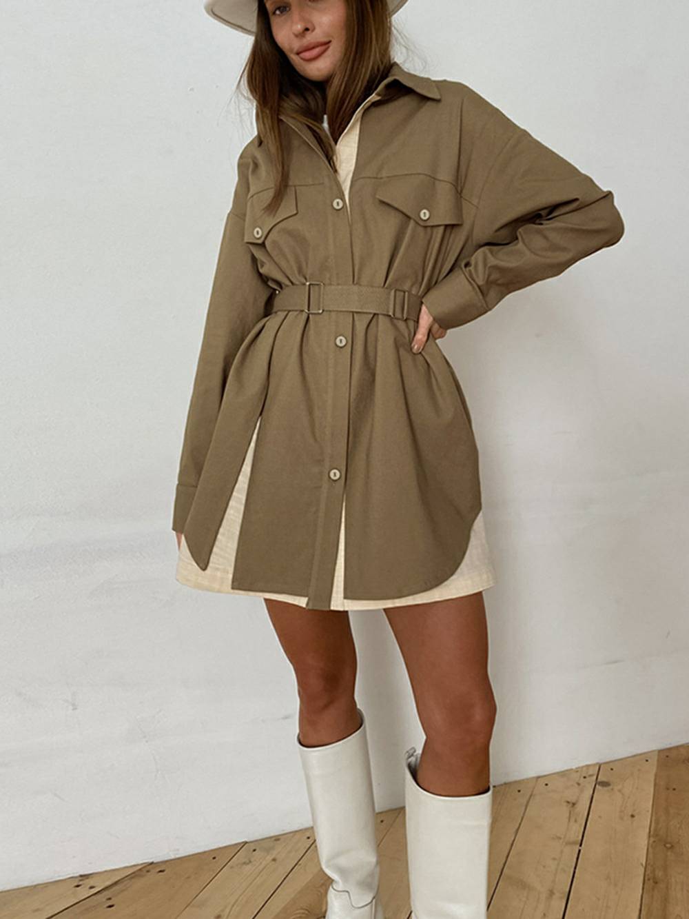 Chic Loose Oversized Dress Shirts